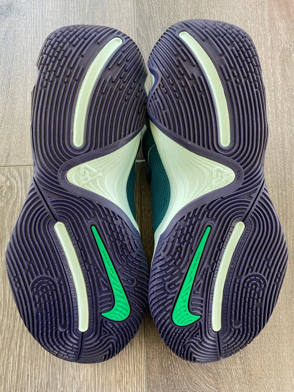 NEW Nike Giannis Immortality Geode Teal Men’s Athletic Basketball Shoes Size 11 - Picture 6 of 12